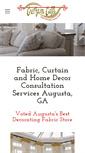 Mobile Screenshot of curtaincallfabrics.com